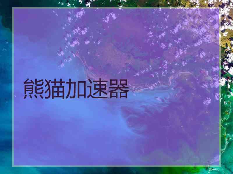 熊猫加速器