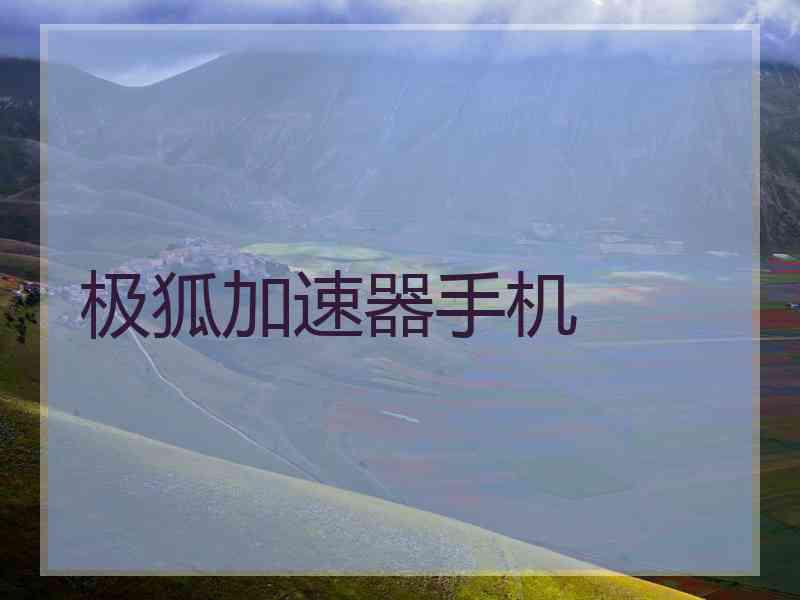 极狐加速器手机