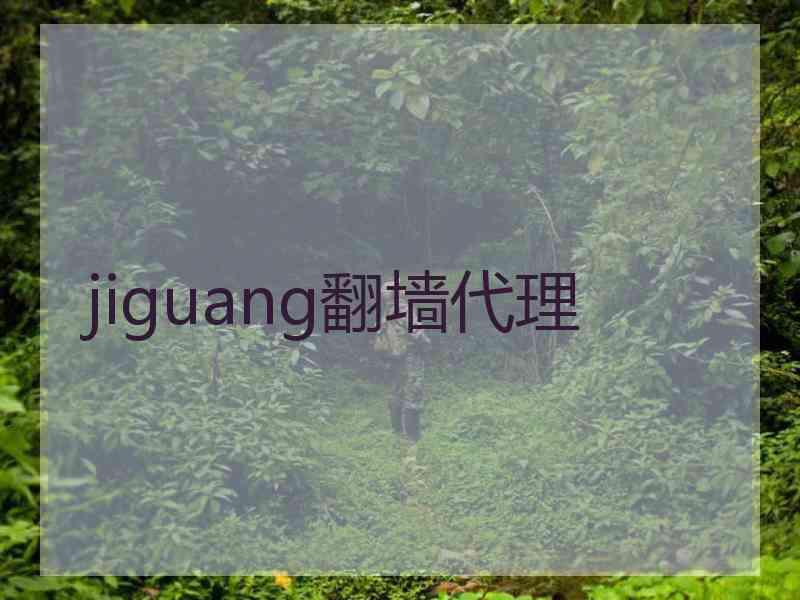 jiguang翻墙代理