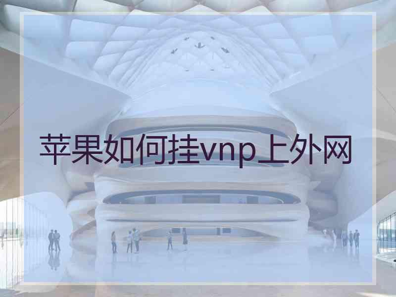 苹果如何挂vnp上外网