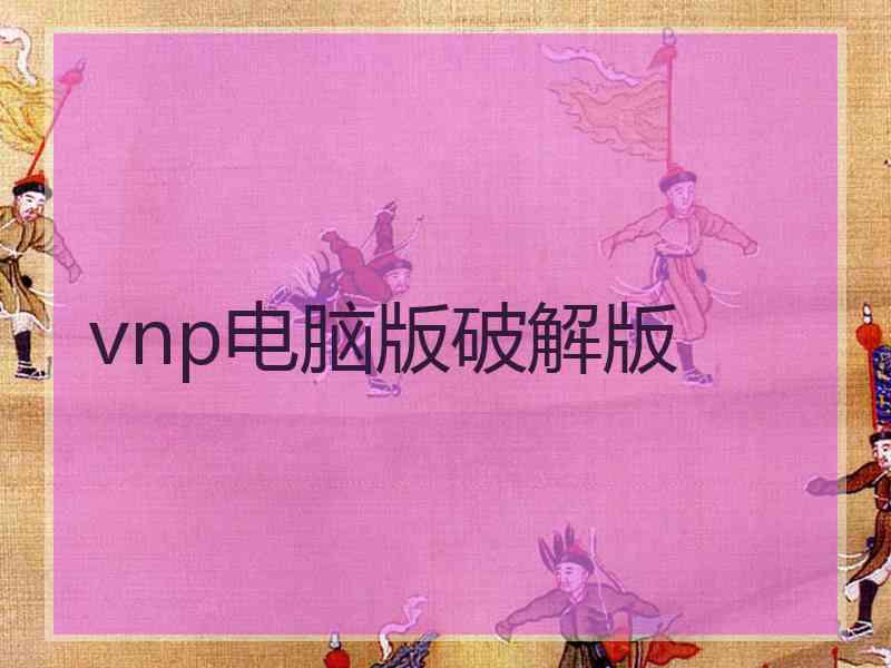 vnp电脑版破解版