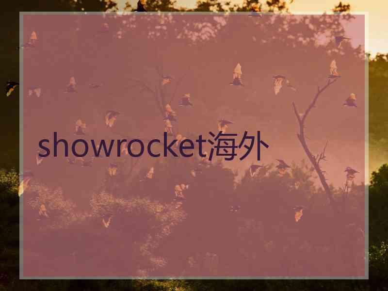 showrocket海外