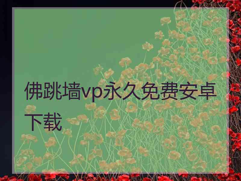 佛跳墙vp永久免费安卓下载