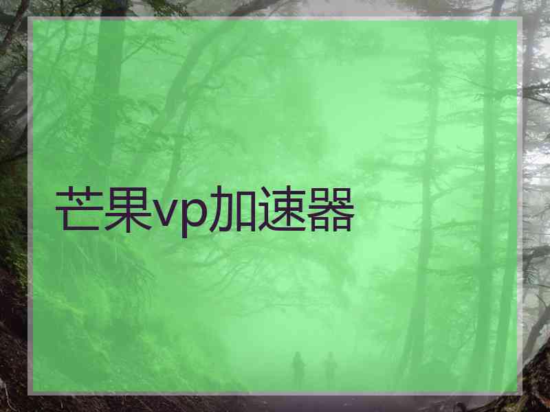 芒果vp加速器