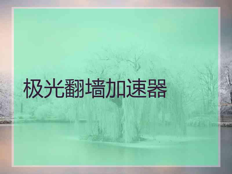极光翻墙加速器