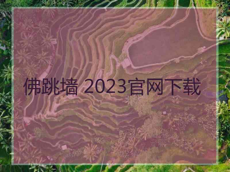 佛跳墙 2023官网下载