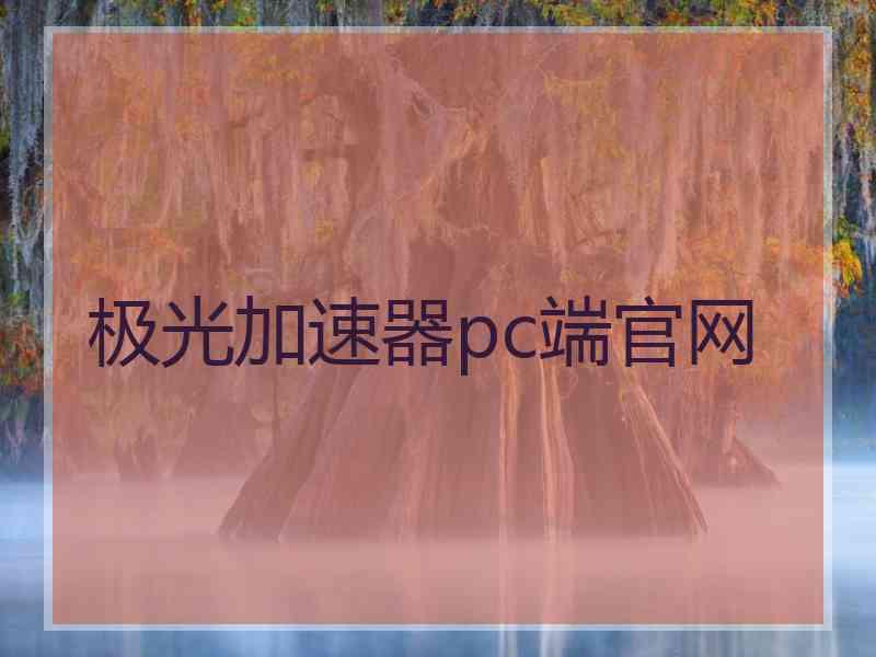 极光加速器pc端官网