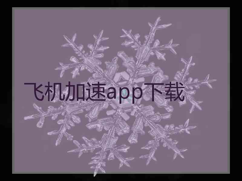 飞机加速app下载