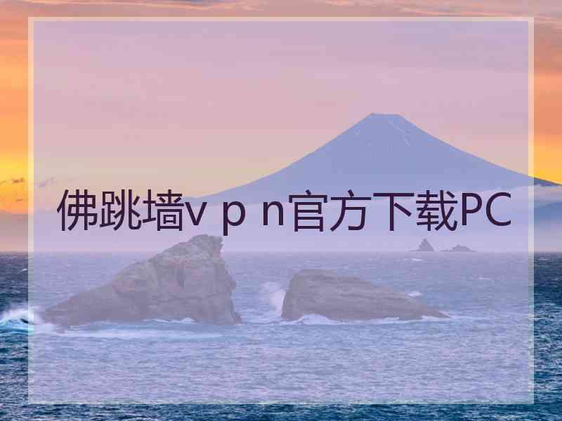 佛跳墙v p n官方下载PC