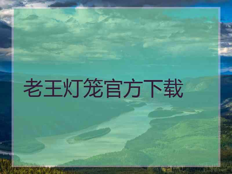 老王灯笼官方下载