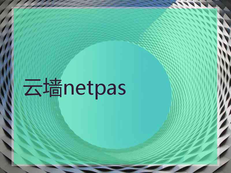 云墙netpas