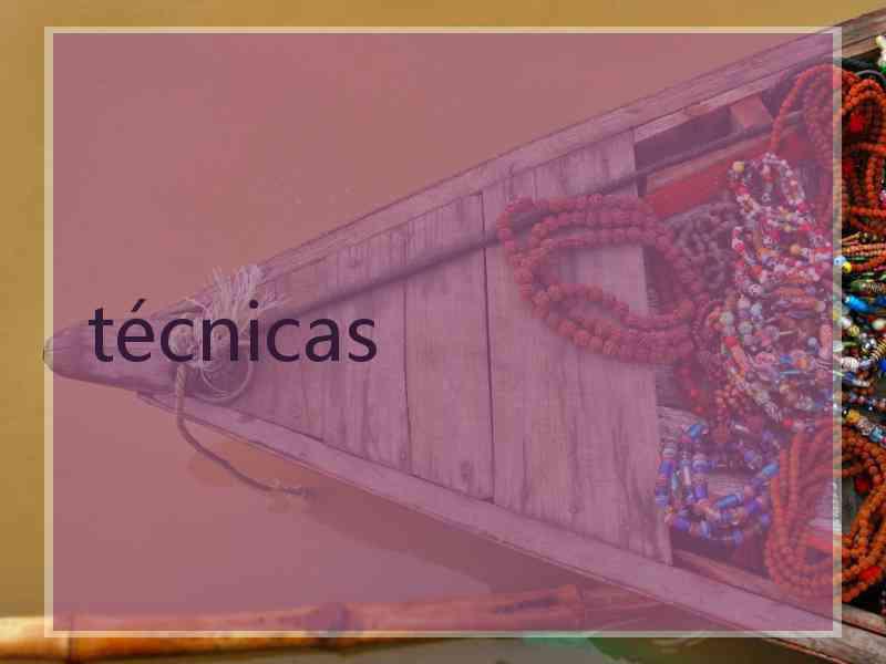 técnicas