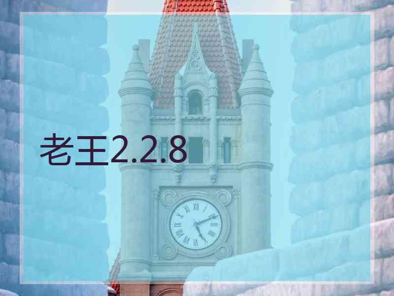 老王2.2.8