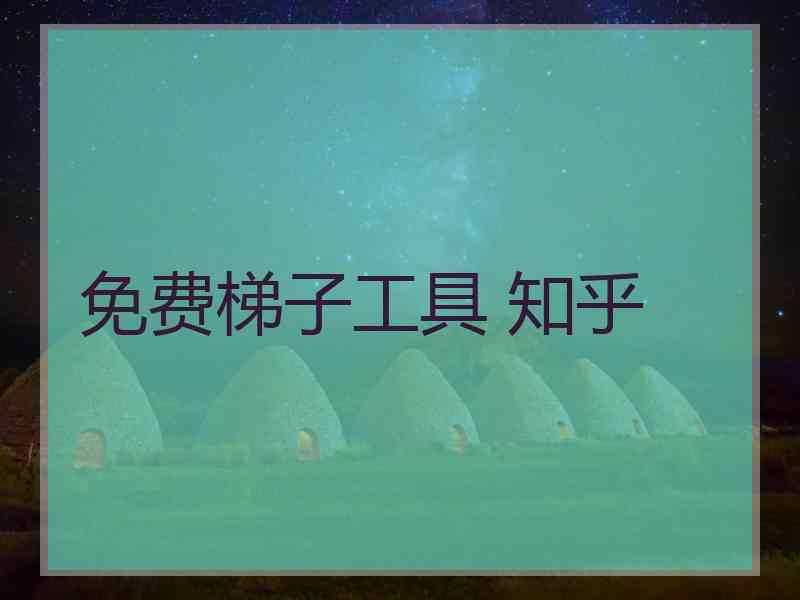 免费梯子工具 知乎