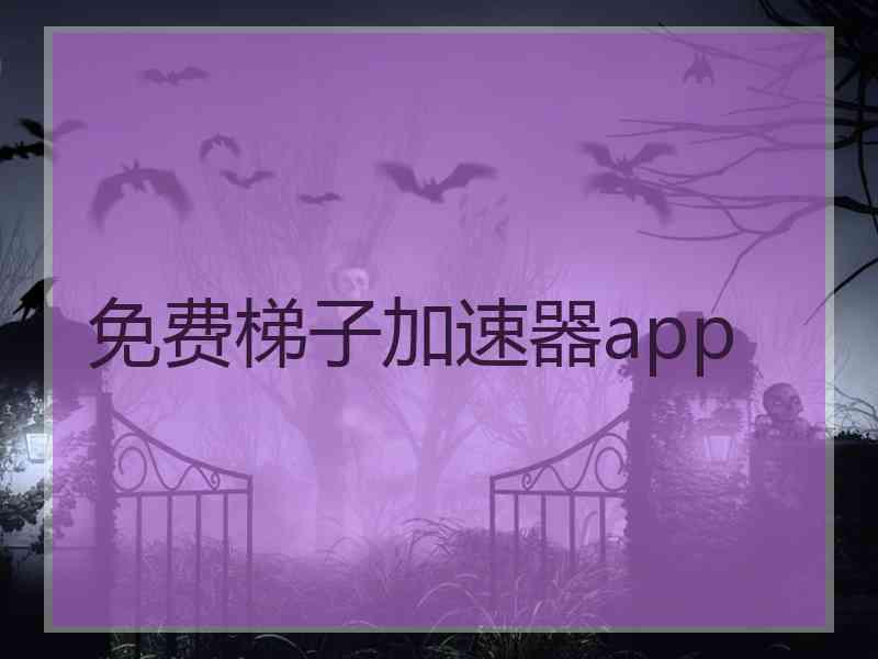 免费梯子加速器app