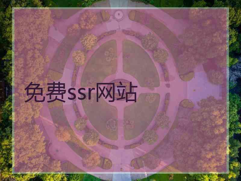 免费ssr网站