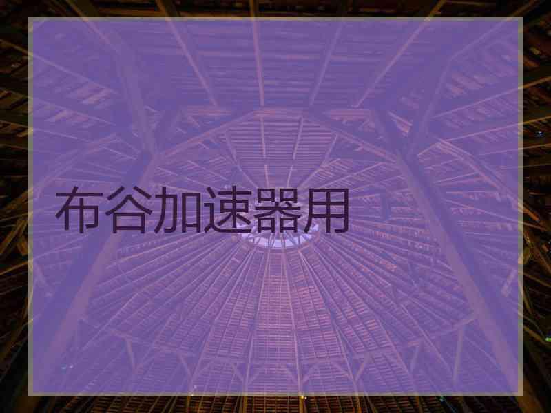 布谷加速器用