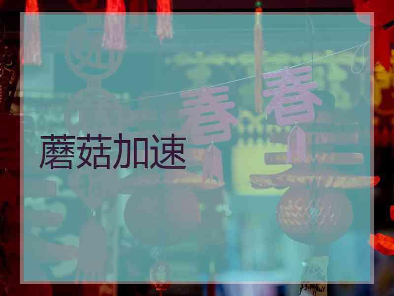 蘑菇加速