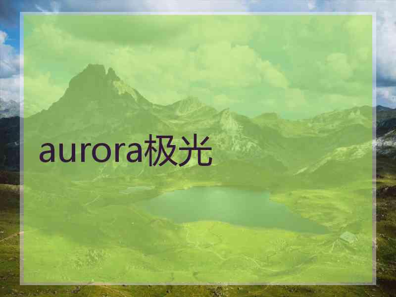 aurora极光