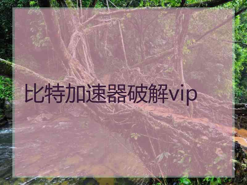 比特加速器破解vip