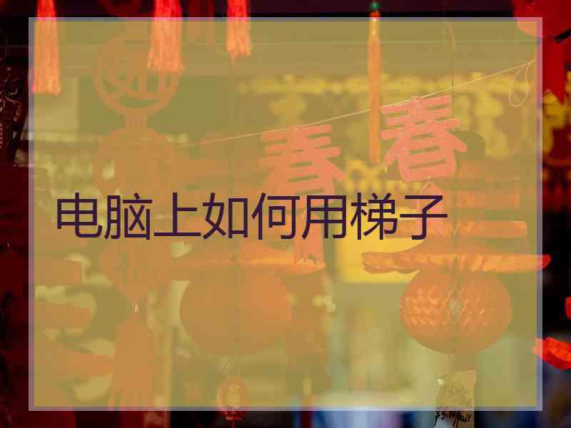 电脑上如何用梯子