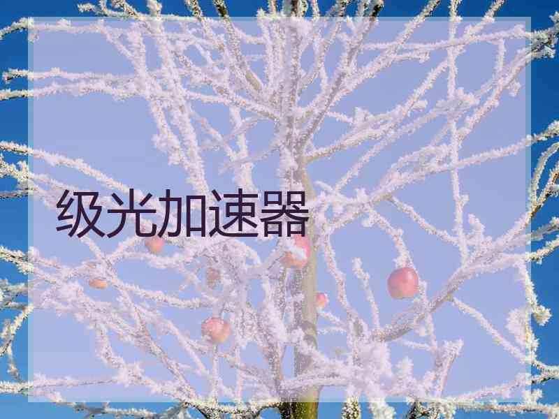 级光加速器