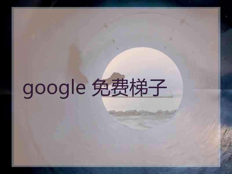google 免费梯子