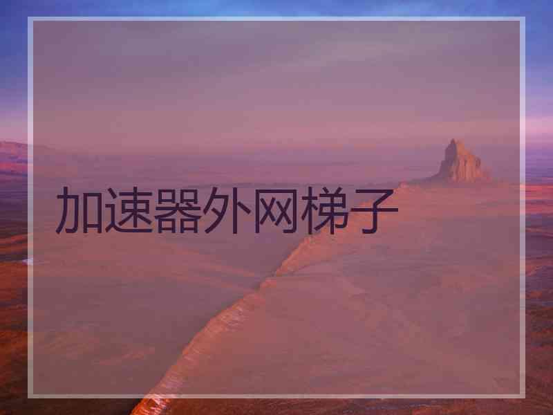加速器外网梯子