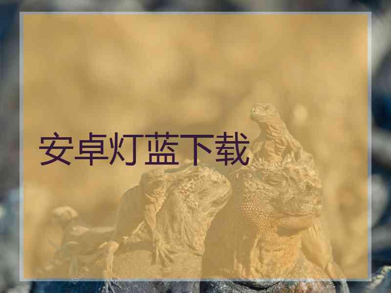 安卓灯蓝下载