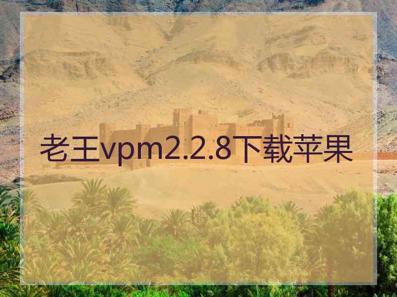 老王vpm2.2.8下载苹果