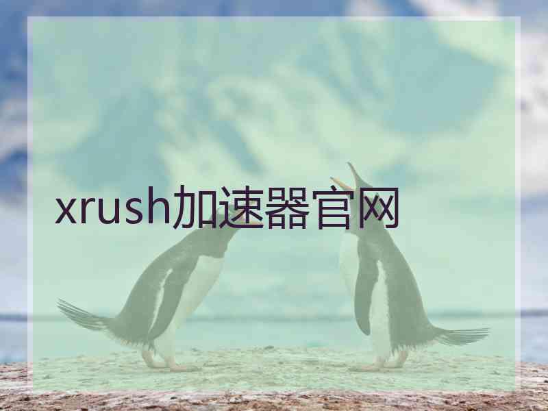 xrush加速器官网