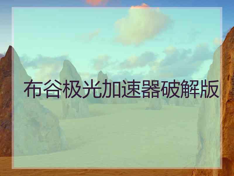 布谷极光加速器破解版