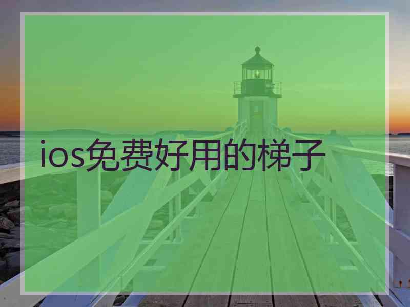 ios免费好用的梯子