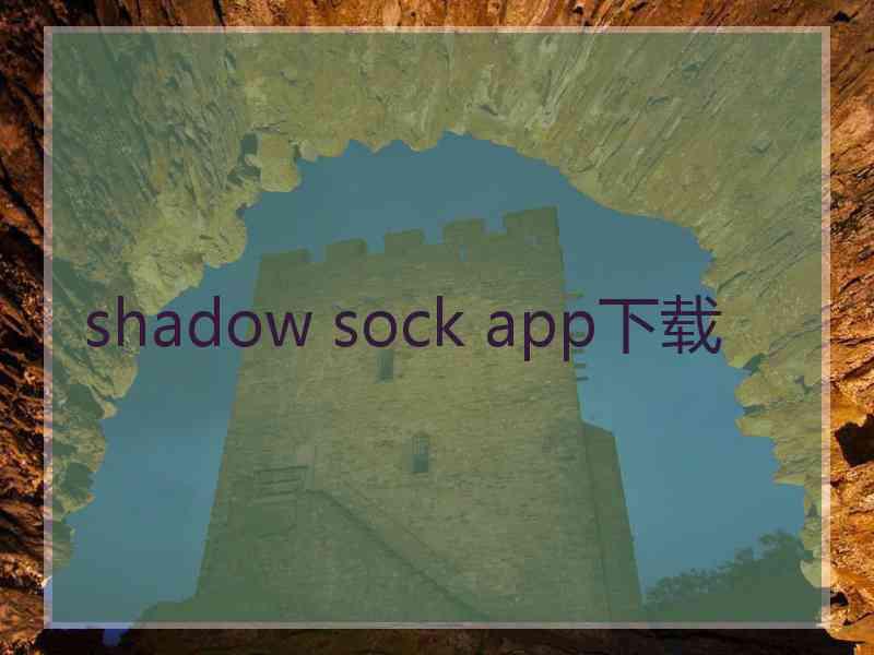 shadow sock app下载