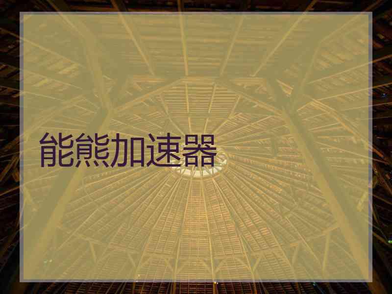 能熊加速器