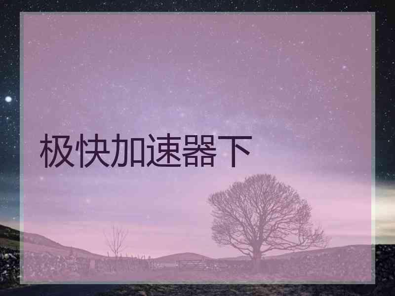 极快加速器下