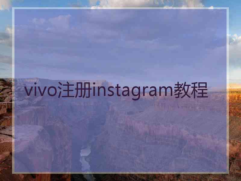 vivo注册instagram教程