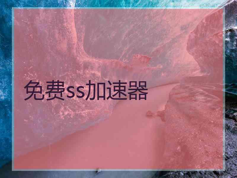 免费ss加速器