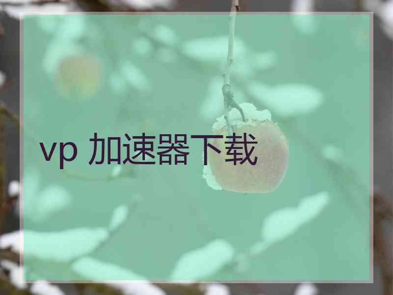 vp 加速器下载