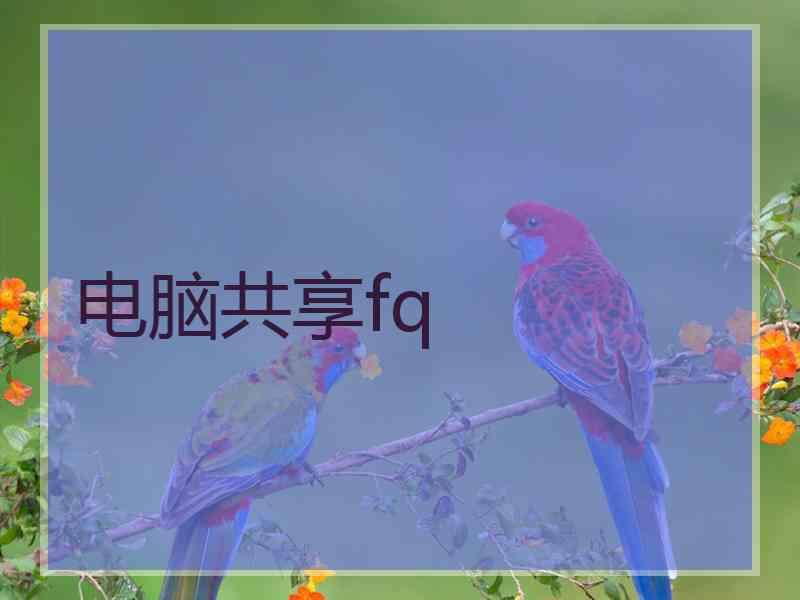 电脑共享fq