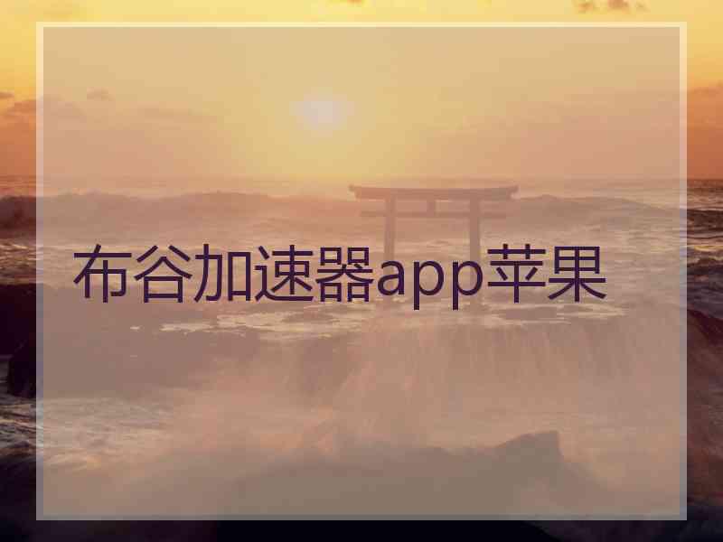 布谷加速器app苹果