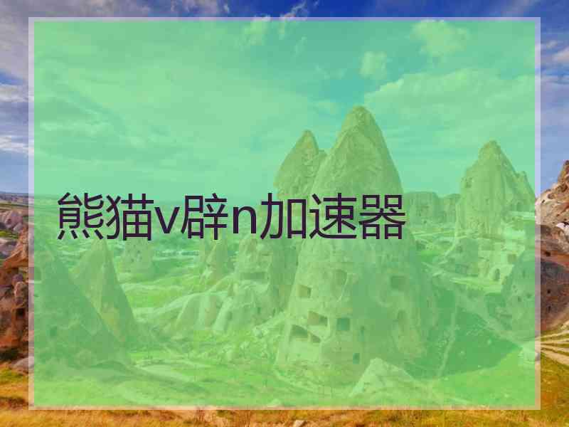 熊猫v辟n加速器