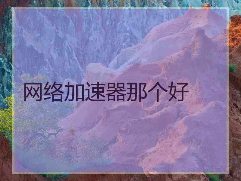 网络加速器那个好
