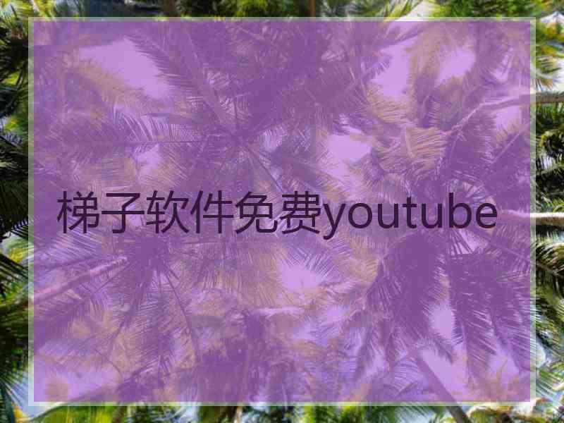 梯子软件免费youtube