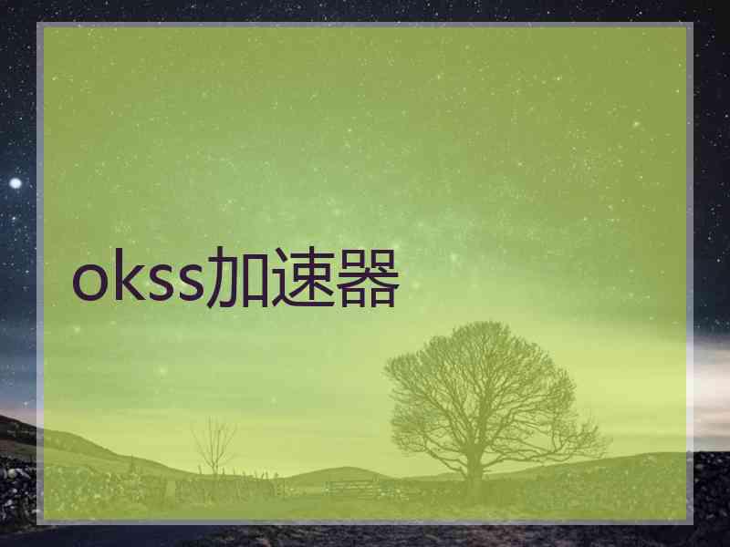 okss加速器