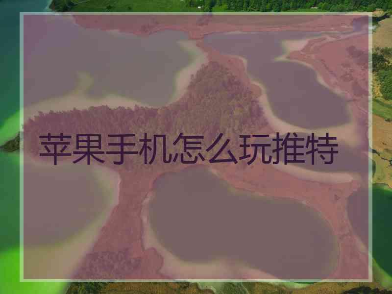 苹果手机怎么玩推特