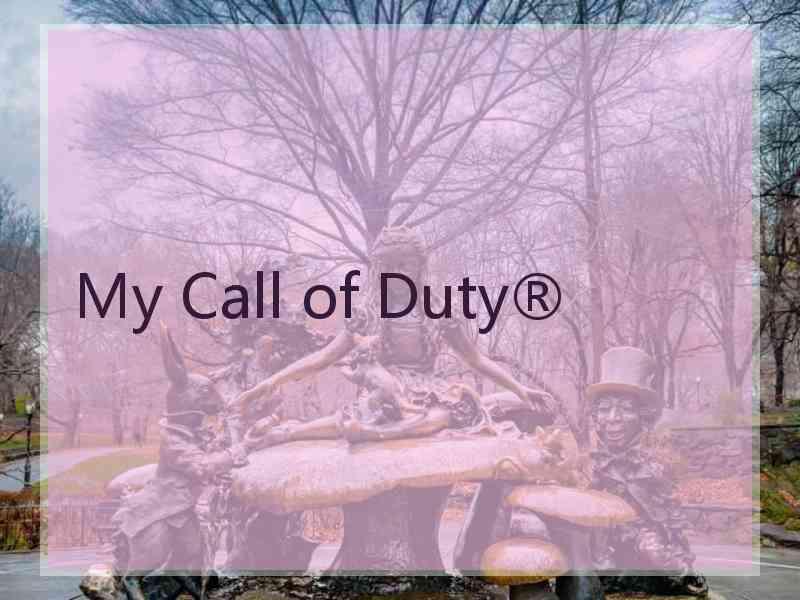 My Call of Duty®