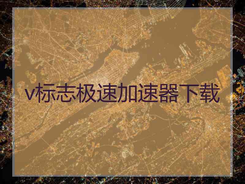 v标志极速加速器下载