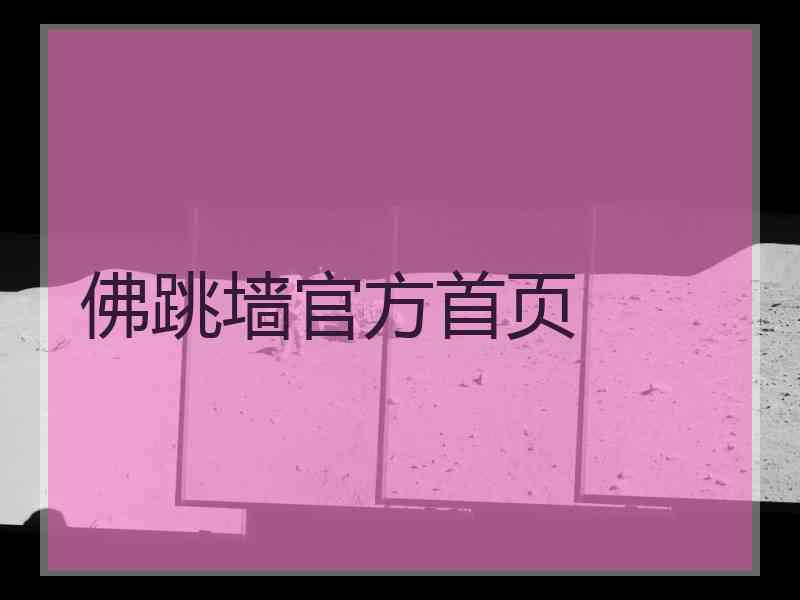 佛跳墙官方首页