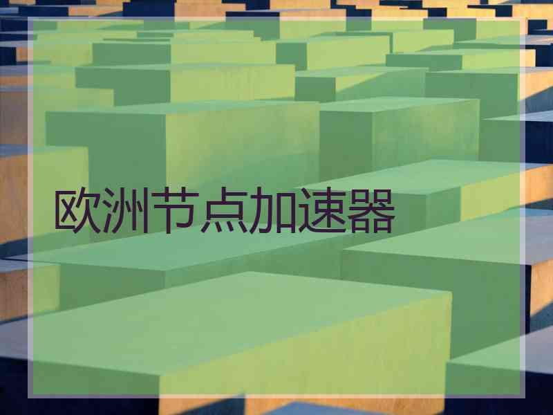 欧洲节点加速器